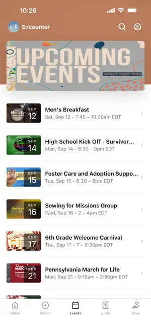 Encounter Church of Palmyra screenshot 3