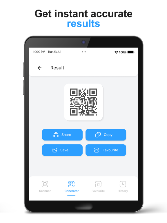 Screenshot #4 pour QR Code Reader:Barcode Scanner