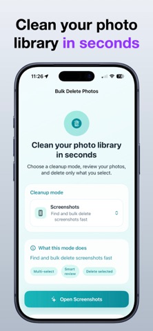 Bulk Delete Photos screenshot