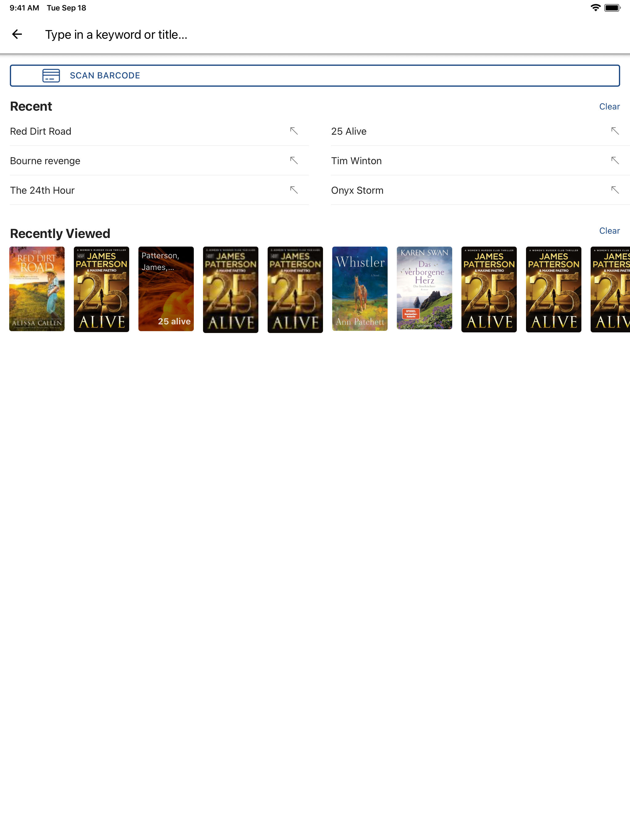 Cumberland Library Service screenshot 8