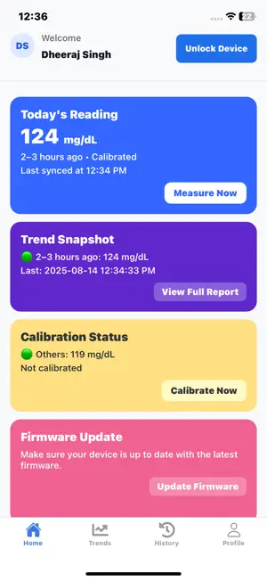 GlucoMate screenshot 3