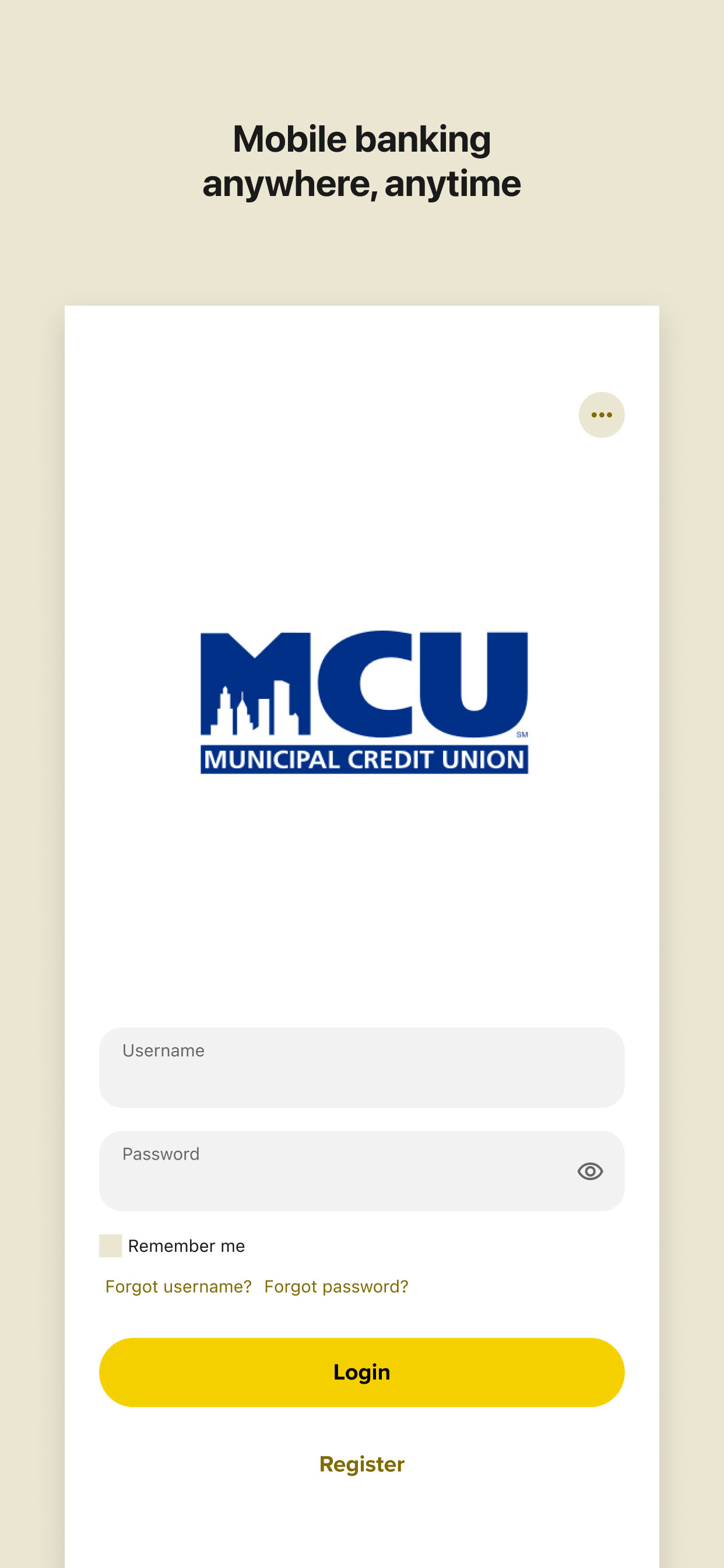 NYMCU Mobile Banking