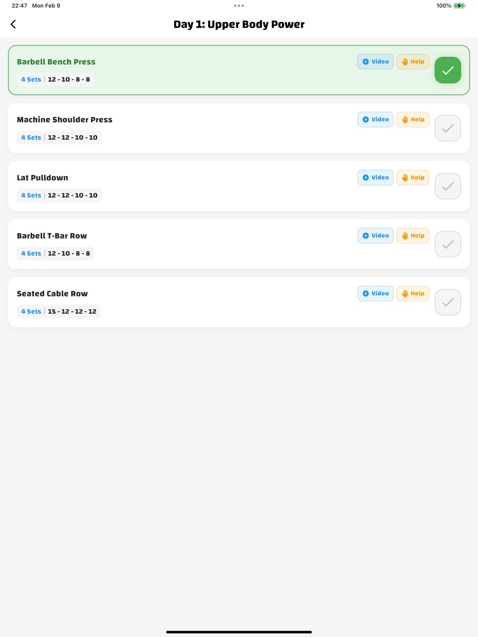 iPad screenshot