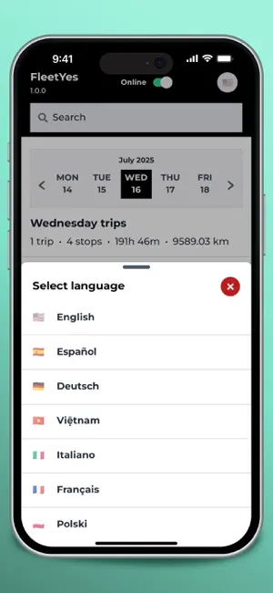 FleetYes AFP screenshot 4
