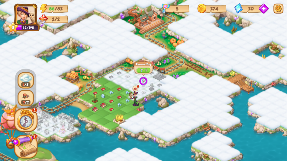 #4. Magic School - Wizard Merge (iOS) Podle: Becube Co Ltd
