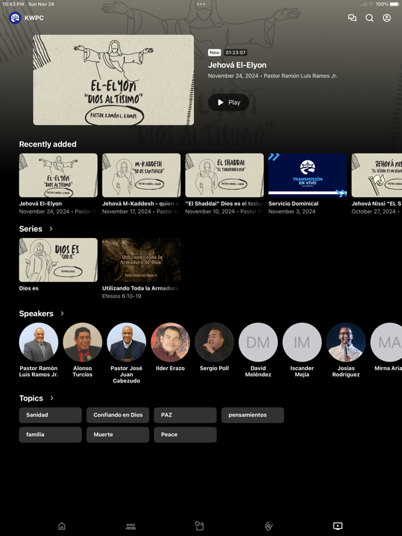 Camino del Reino iPad screenshot 4 - Education app