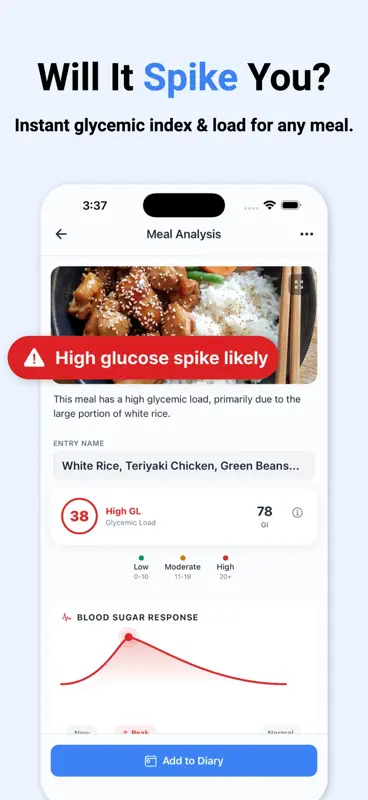 Glycemic Snap: Index & Load screenshot 1 of 10