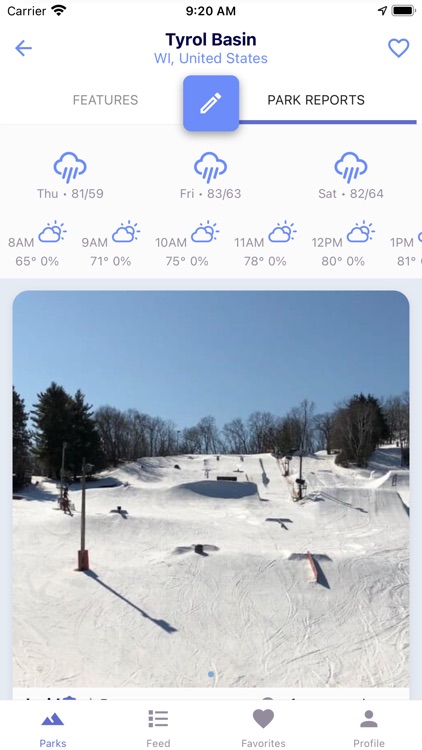 Ullr - Terrain Park Reports screenshot-3