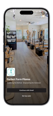Perfect Form Pilates iPhone screenshot