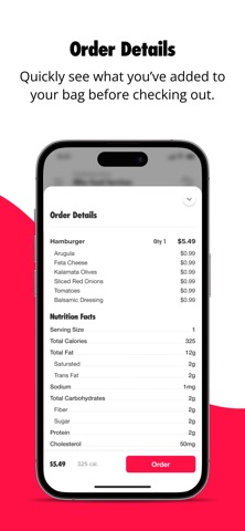 Nike Food Services iPhone screenshot