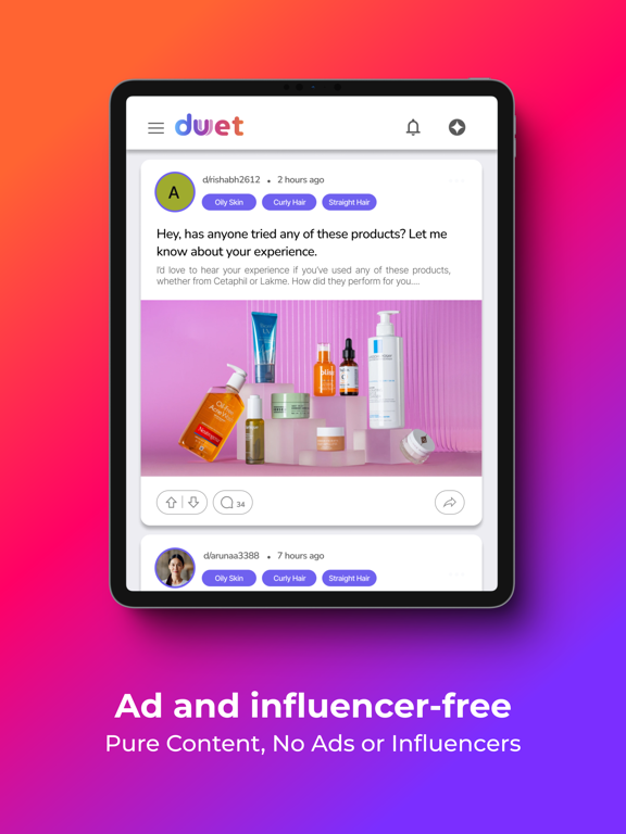 Duuet Care app screenshot 3