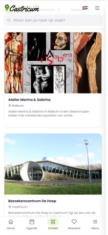 Castricum - Discover iPhone screenshot
