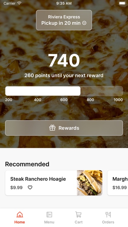 Riviera Express To Go