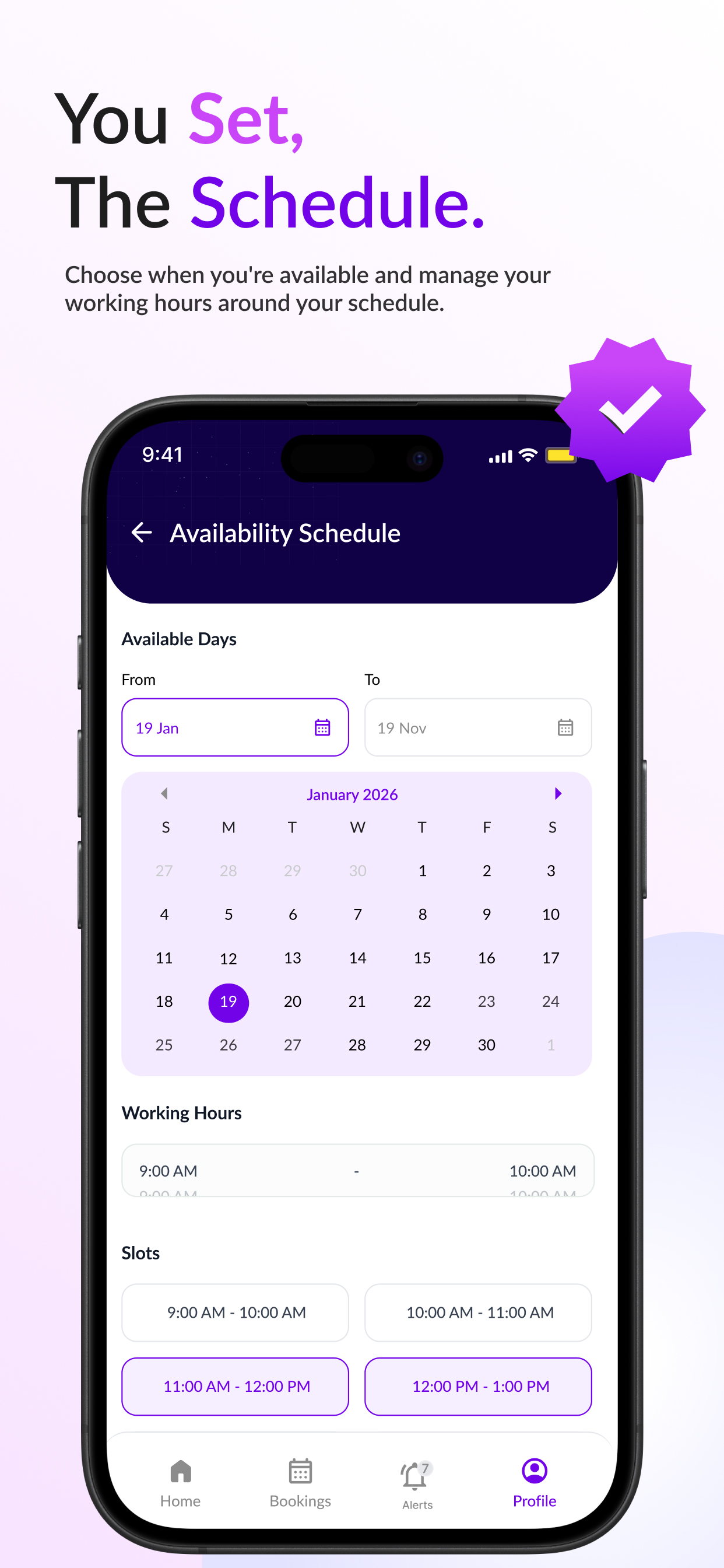 Home - Pro Provider screenshot 5