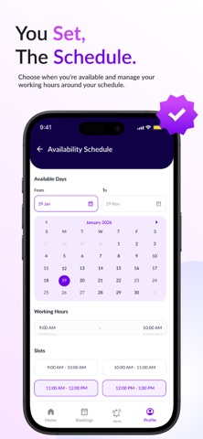 Home - Pro Provider screenshot