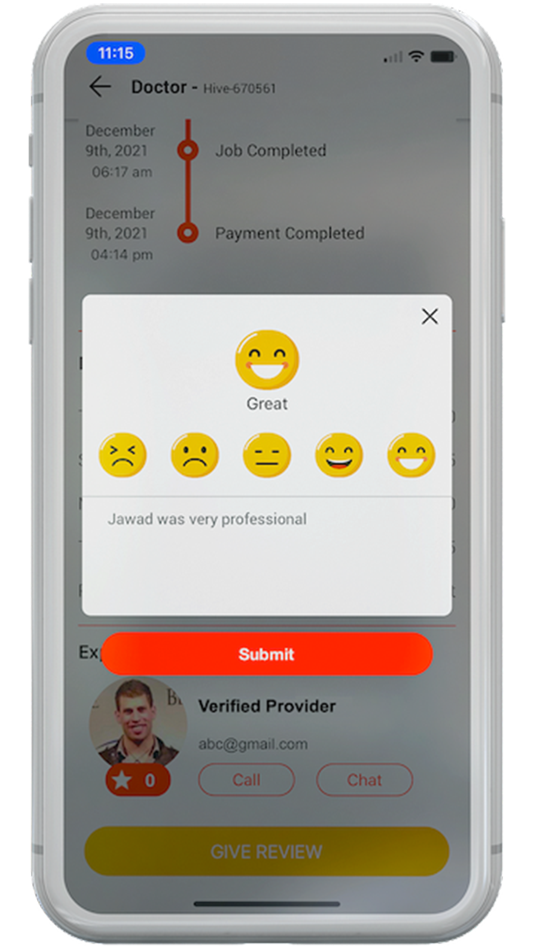 #10. Hive Client: Service Finder (iOS) Podle: V-Hive User