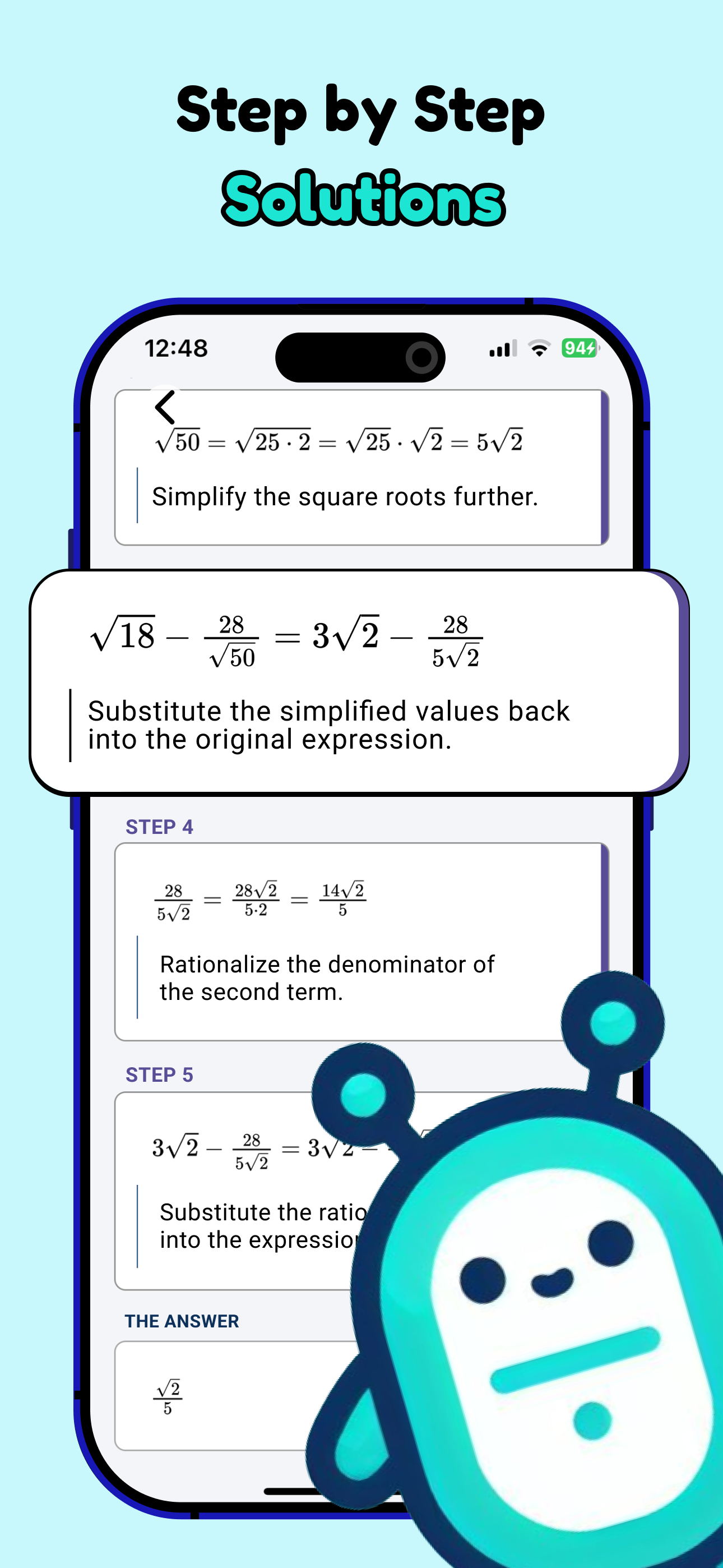 Stimy AI: Math Solver & Tutor screenshot 6