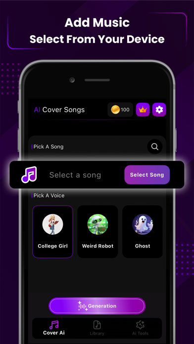 AI Music & AI Cover Songs Screenshot