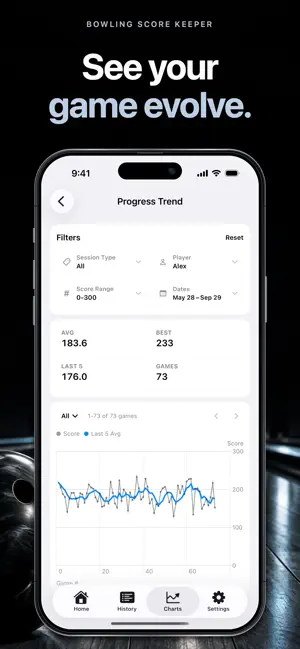 Bowling Score Keeper Tracker screenshot 2