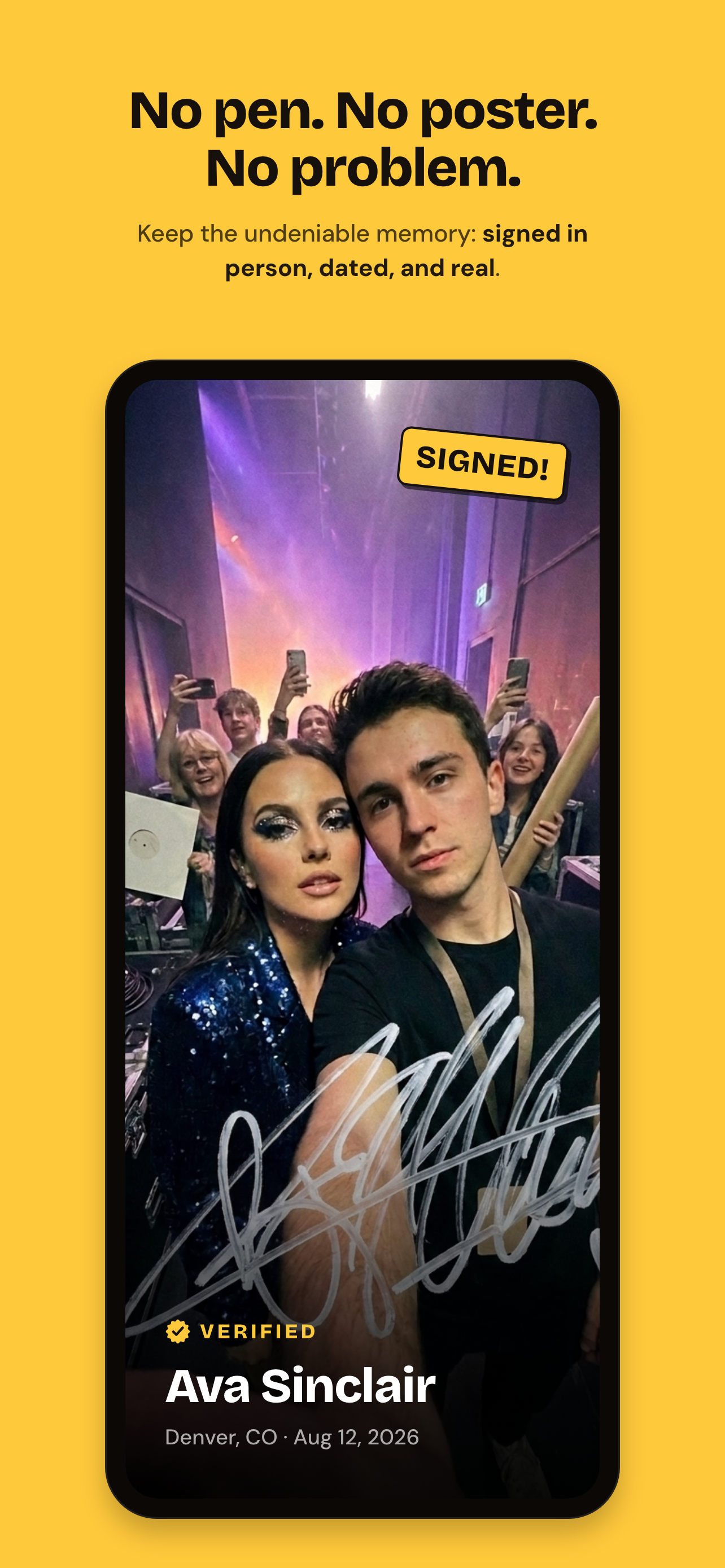 Sign My Selfie screenshot 4