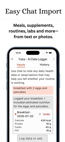 Yuba: Track. Improve. Thrive Screenshot 3 of 10