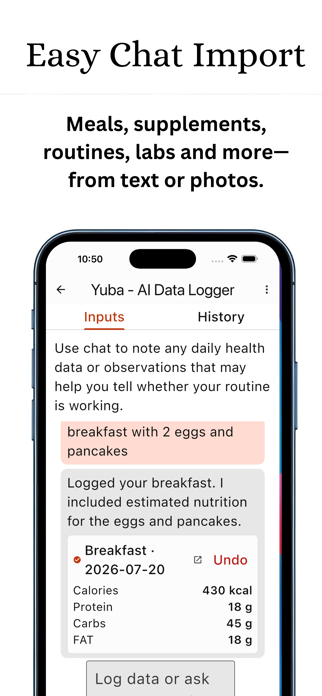 Yuba: Track. Improve. Thrive Screenshot 3 of 10