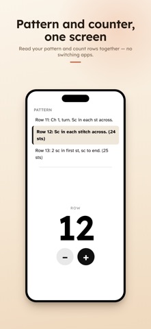 Rows & Stitches: Row Counter Screenshot 3 of 8