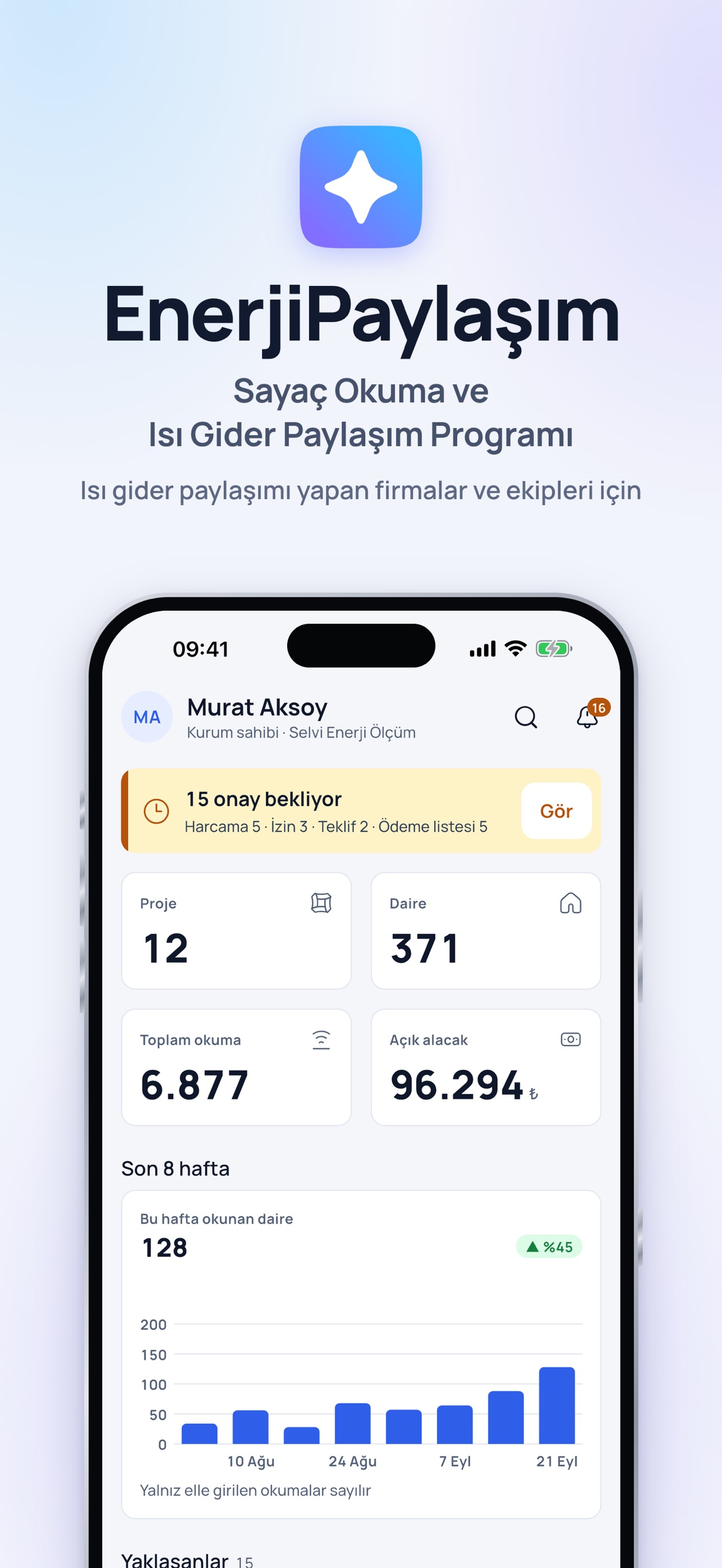 Screenshot 1 of Enerji Paylaşım