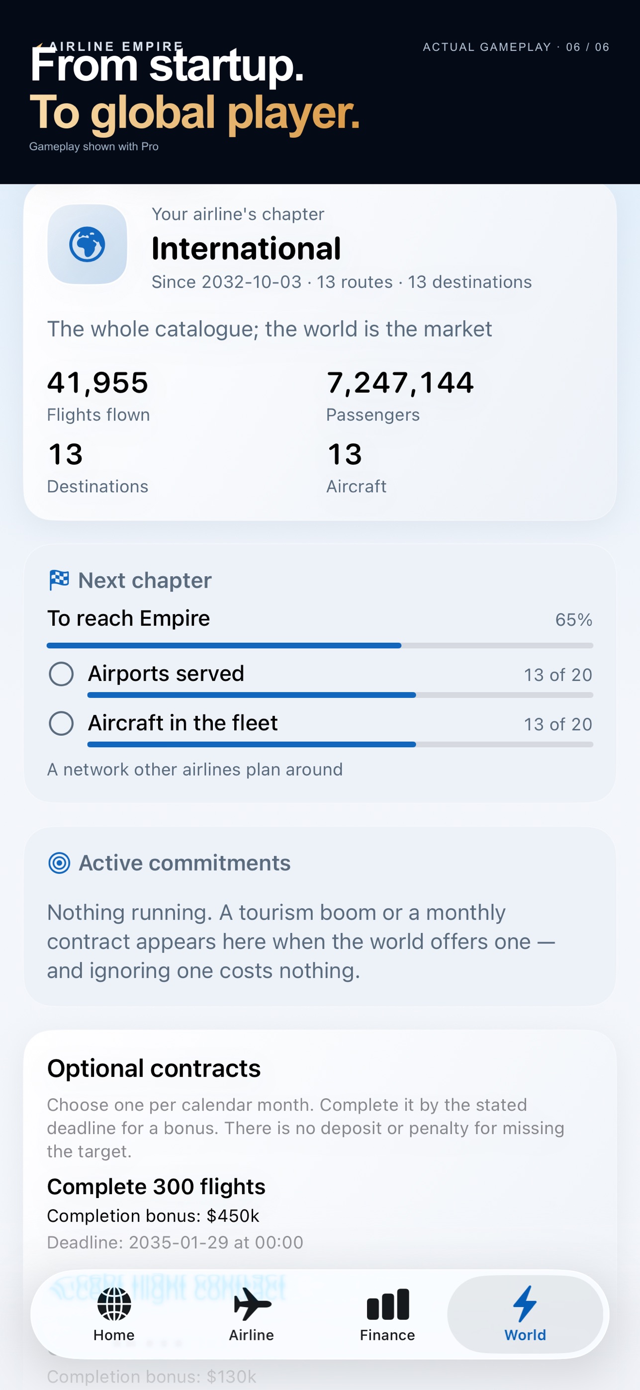 Screenshot 6 of Airline Empire: Flight Tycoon