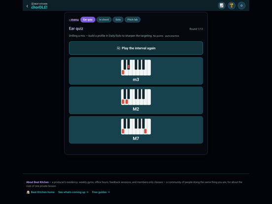 chorDLE — Ear Training Game iPad screenshot