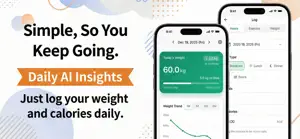 Ultra-Simple Diet App CalMemo screenshot 1