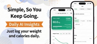 Ultra-Simple Diet App CalMemo Screenshot 1 of 5