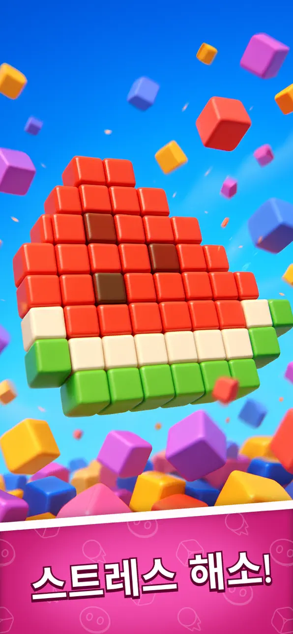 Pixel Flow! iOS Mod IPA screenshot 1 - iOS game interface