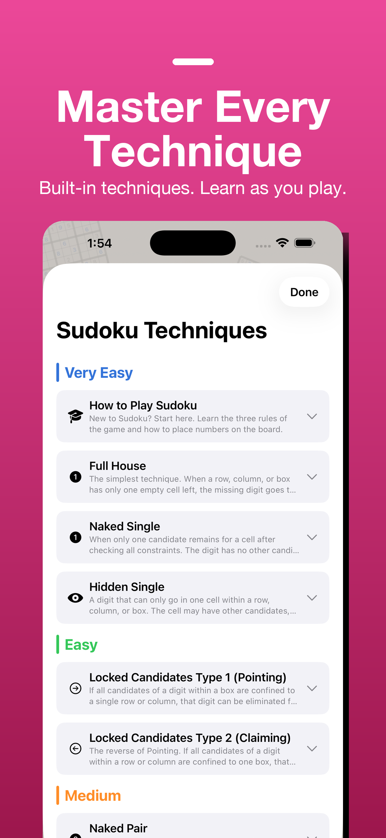 Sudoku for pros