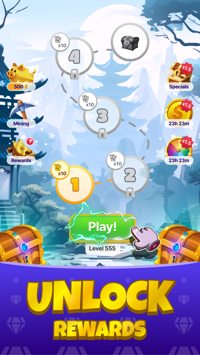 Monkey Match Make money game