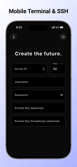 Mobile Terminal - SSH & AI CLI Screenshot 1 of 5