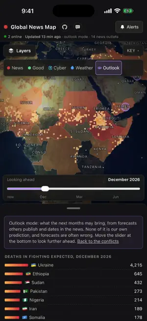 Global News Map screenshot 3