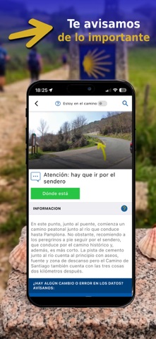Buen Camino de Santiago App iPhone screenshot 4