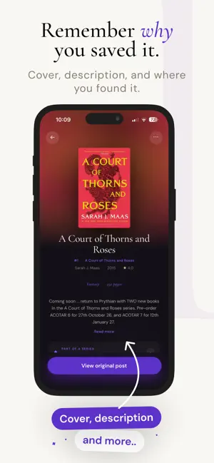 Shelf — your book saves screenshot 4
