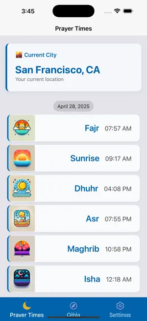 Athan Prayer Times screenshot 3