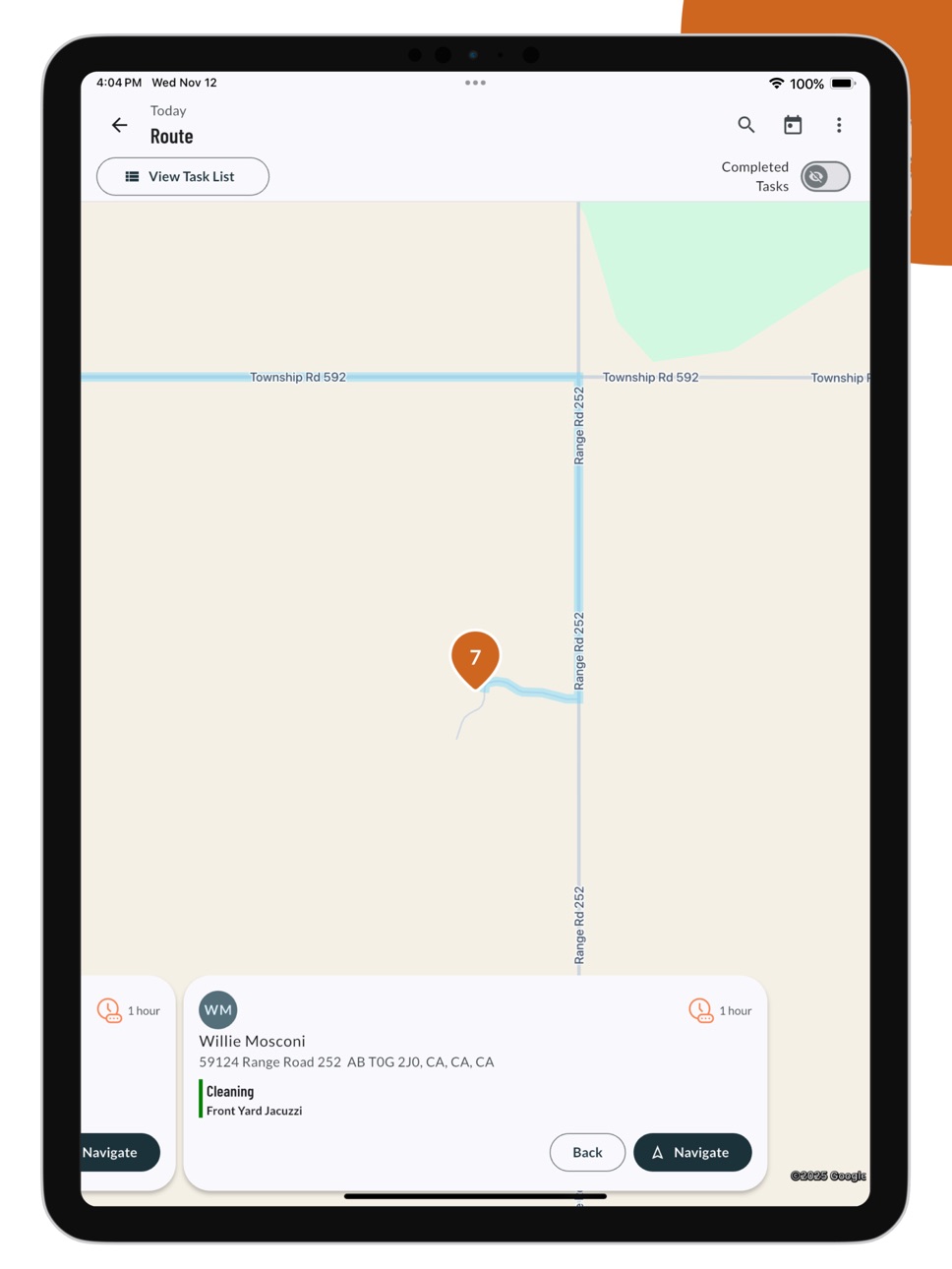 iPad screenshot