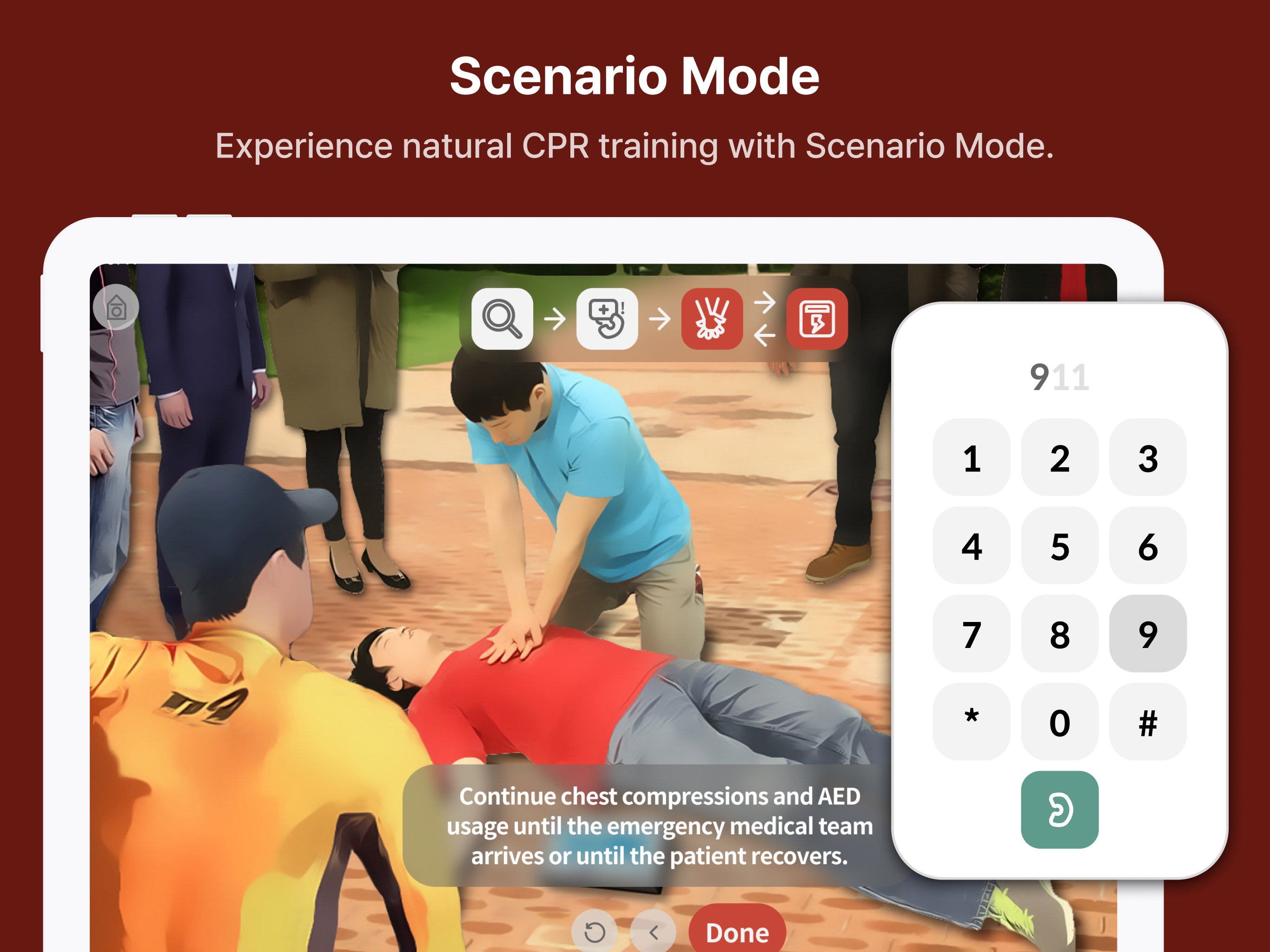 CPRplus- cprCUBE Training App