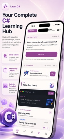 Learn C# Programming Offline screenshot