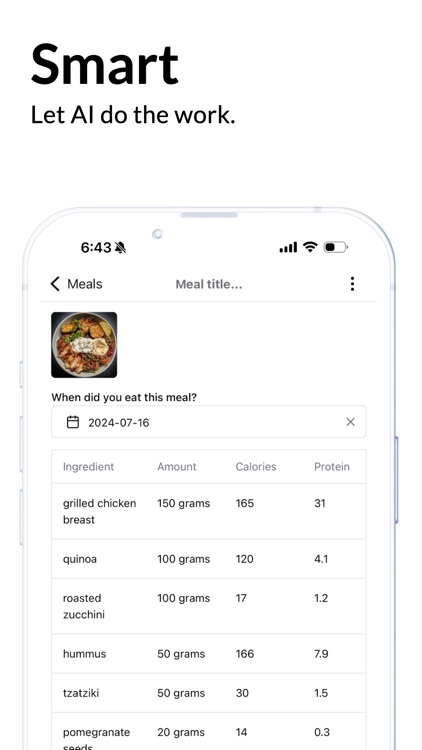 Synopsis: Simple Nutrition screenshot-3