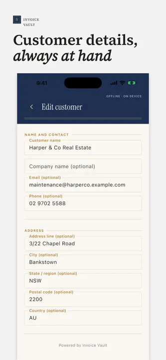 Invoice Vault screenshot 7