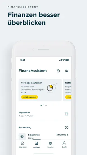 Screenshot von Commerzbank Banking auf dem iPhone 3