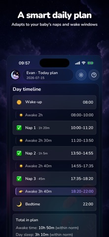 NapCoach: AI Baby Assistant iPhone screenshot