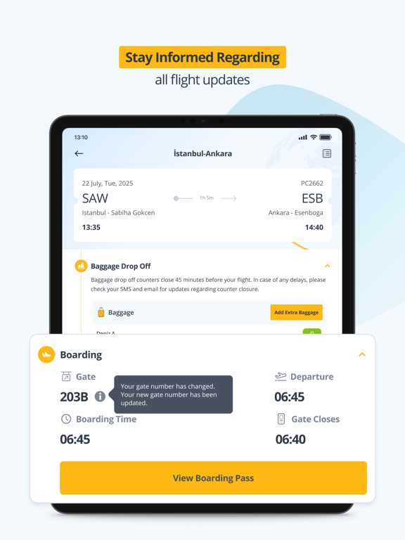 Pegasus: Cheap Flight Tickets iPad screenshot 6 - Travel app