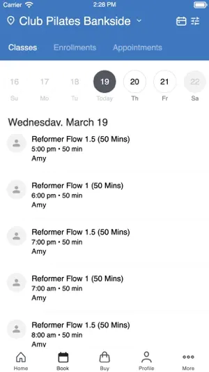 Club Pilates United Kingdom screenshot 2