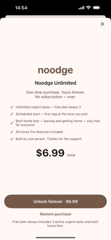 Noodge - Nagging Reminders Screenshot 5 of 7